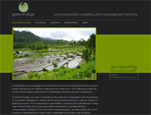 Tablet Screenshot of globalecologic.com